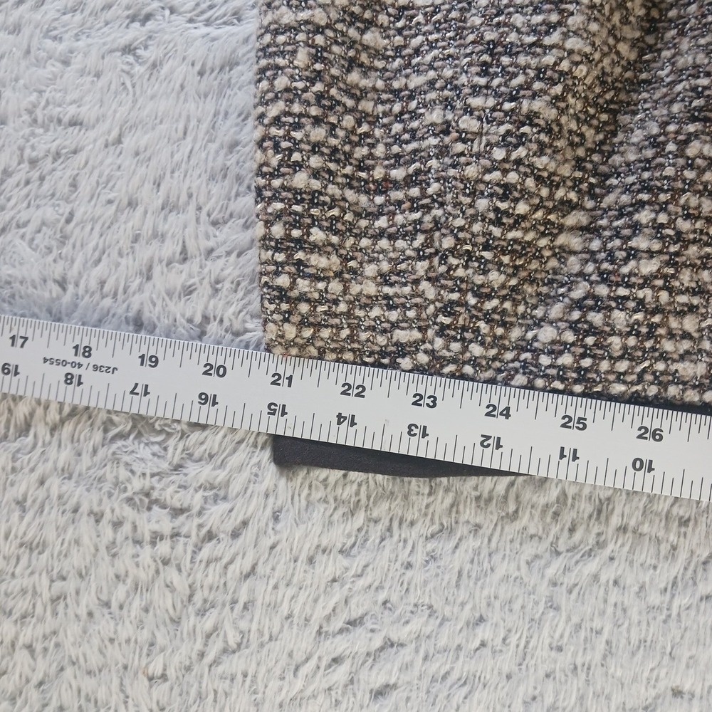 Talbots Wool Blend Tweed‎ Skirt Lined Classic Fit Brown Textured Women's 6P - Picture 5 of 6